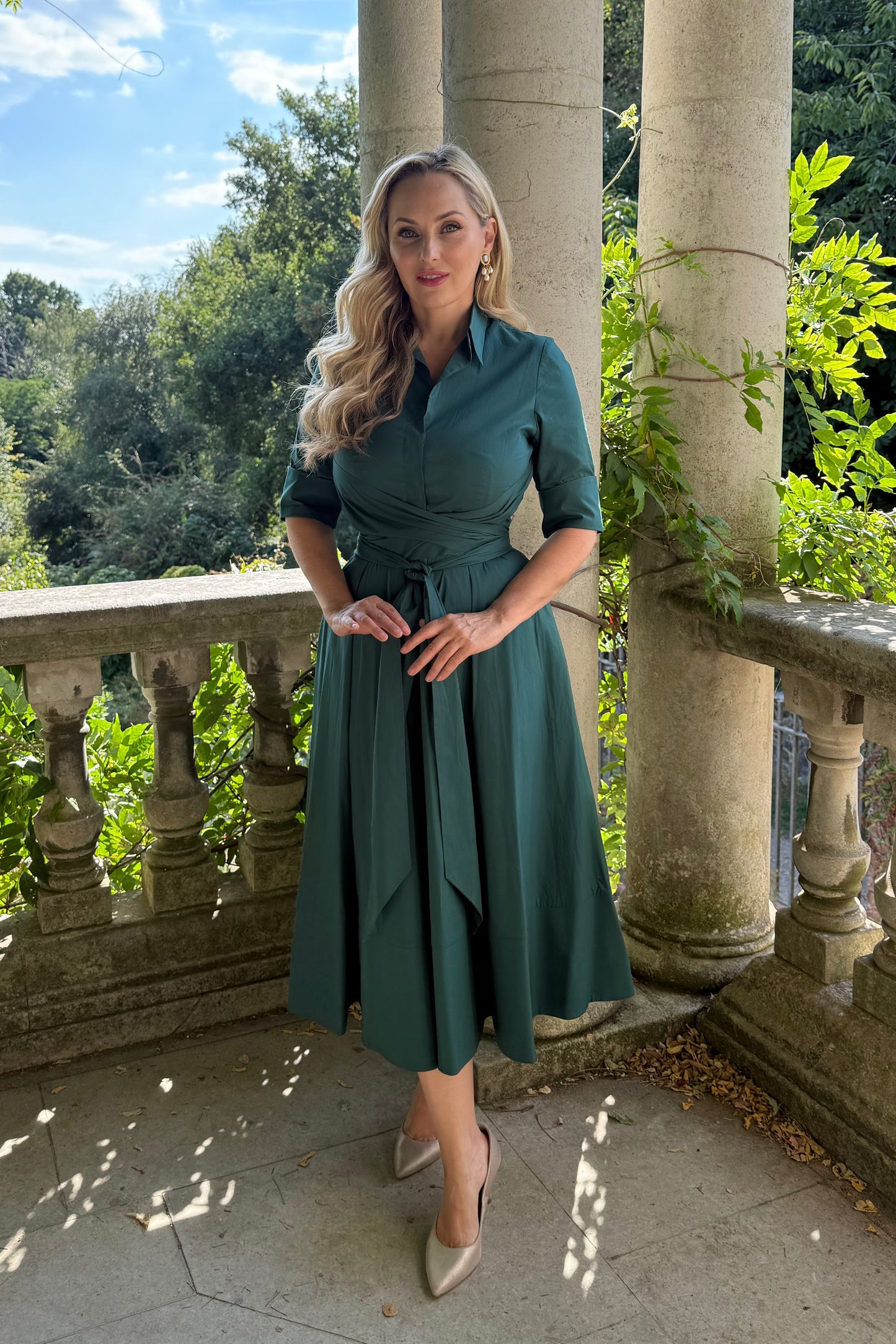 NEW IN - 'Sasha' in Forest Green
