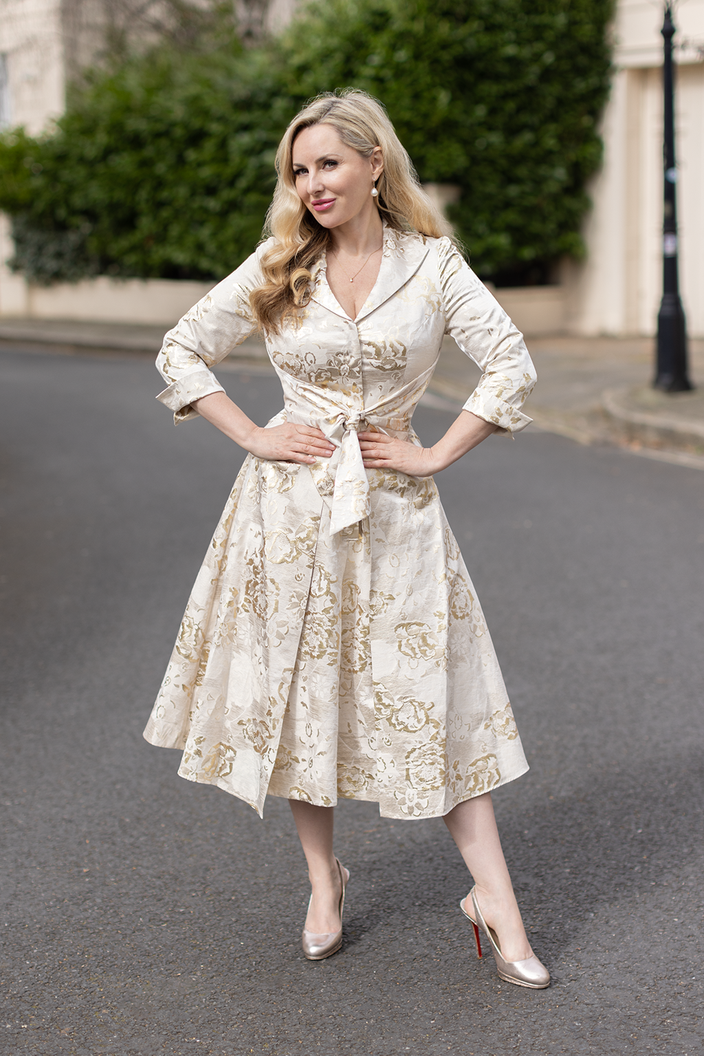 COMING SOON 'Grace' Gold and Cream Brocade (to be sent out w/c 22nd April)