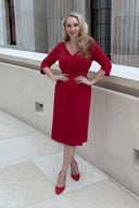 The Iconic 'Confident' dress in Red
