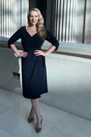 The Iconic 'Confident' dress in Navy