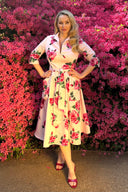 The 'Zip Pocket' Dress in Rose Reverie