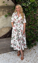 The Always Zip Pocket Dress in Helena Rose, worn by Katya