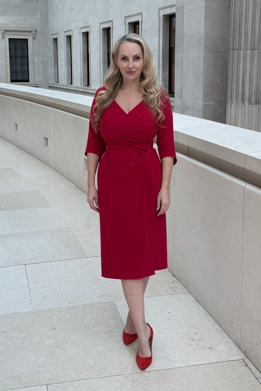 NEW IN - The Iconic 'Confident' dress in Red