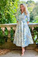 'Suzannah' in Blue Artist print