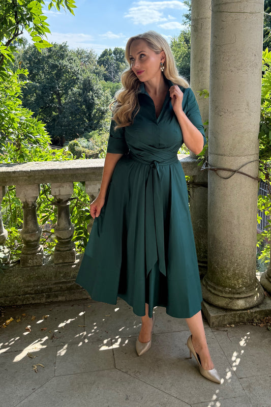 NEW IN - 'Sasha' in Forest Green