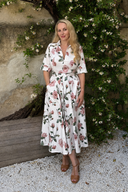The 'Always' Zip Pocket Dress in Helena Rose - Ballerina Length