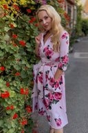 The 'Zip Pocket' Dress in Rose Reverie