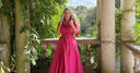 Katya in pink dress