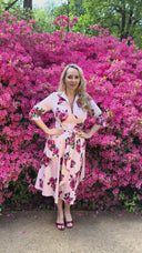 The 'Zip Pocket' Dress in Rose Reverie