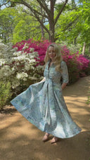 'Suzannah' in Blue Artist print